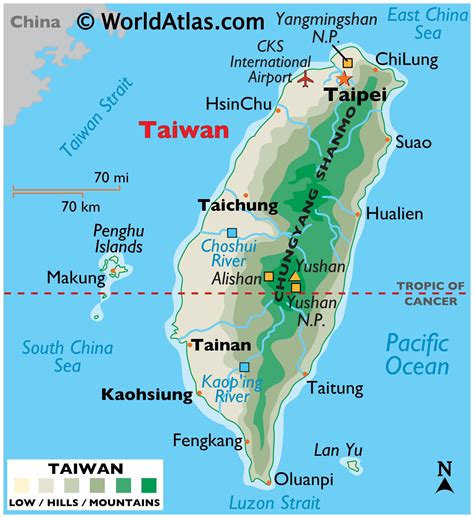 地勢圖|Taiwan MAP Service